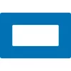 GEToolbox® Text Window Značka podlahy "Plus" 1/3 A4 modrá