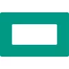 GEToolbox® Text Window Značka podlahy "Plus" 1/3 A4 zelená