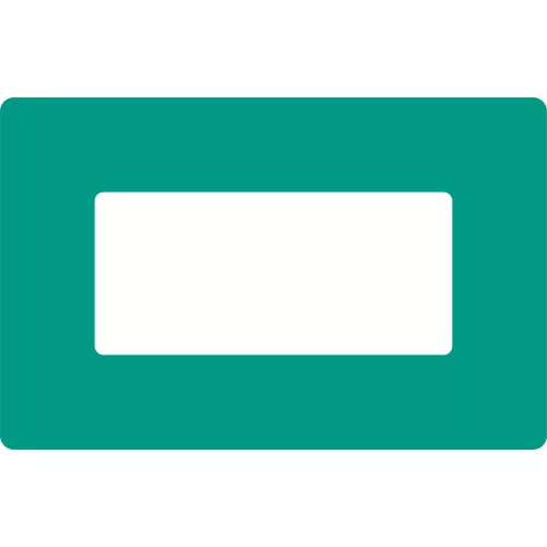 GEToolbox® Text Window Značka podlahy "Plus" 1/3 A4 zelená