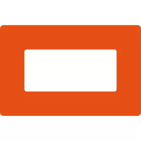   GEToolbox® Text Window Značka podlahy "Plus" 1/3 A4 oranžová