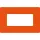 GEToolbox® Text Window Značka podlahy "Plus" 1/3 A4 oranžová