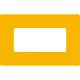 GEToolbox® Feliratablak padlójelölő "Plus" 1/3 A4 TRAFFIC SÁRGA RAL1023