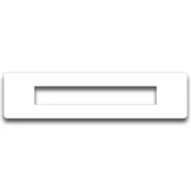   Feliratablak padlójelölő PLUS 75MM x 300MM FEHÉR GEToolbox® 