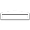 Feliratablak padlójelölő PLUS ARROW 45 x 300MM FEHÉR GEToolbox® 