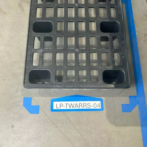 Feliratablak padlójelölő PLUS ARROW 45 x 300MM SÁRGA GEToolbox® 