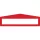 Feliratablak padlójelölő PLUS ARROW 45 x 300MM PIROS GEToolbox® 