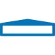 Feliratablak padlójelölő PLUS ARROW 45 x 300MM KÉK GEToolbox® 