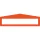 Feliratablak padlójelölő PLUS ARROW 45 x 300MM NARANCS GEToolbox® 