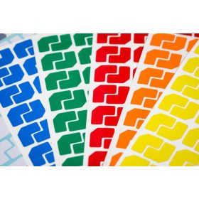 GEToolbox® Označovače stolov Tvar L