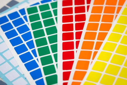 GEToolbox® Označovače stolov Tvar Kvadrant
