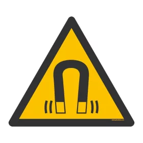  Pozor! Magnetické pole – bezpečnostné podlahové značenie 300 mm