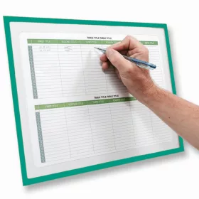   GEToolbox® "LITE" CUT-OUT držiak dokumentov A3 zelená