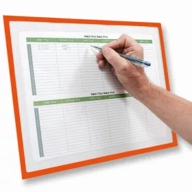   GEToolbox® "LITE" CUT-OUT držiak dokumentov A3 oranžová