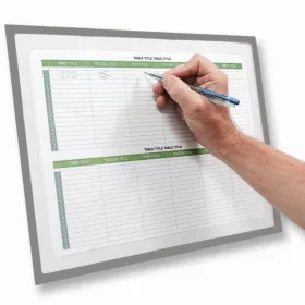   GEToolbox® "LITE" CUT-OUT držiak dokumentov A3 šedá