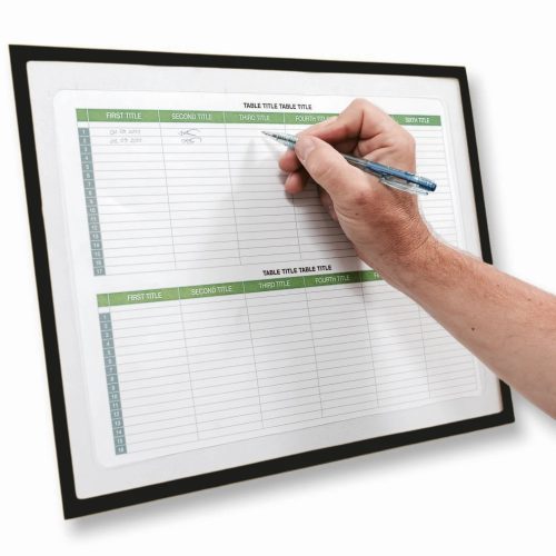 GEToolbox® "LITE" CUT-OUT držiak dokumentov A4 čierna