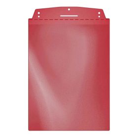 Vizuálna vrecko, A4 na výšku, zavesiteľná, červená