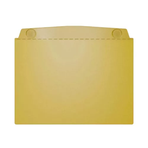 Vizuálne vrecko, A6 na šírku, s silnými magnetmi, TRAFFIC YELLOW