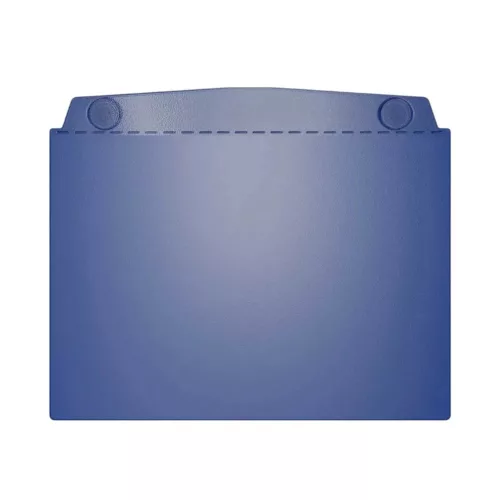 Vizuálne vrecko, A6 na šírku, s silnými magnetmi, SIGNAL BLUE