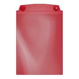   Vizuálne vrecko, A4 na výšku, s silnými magnetmi, červená