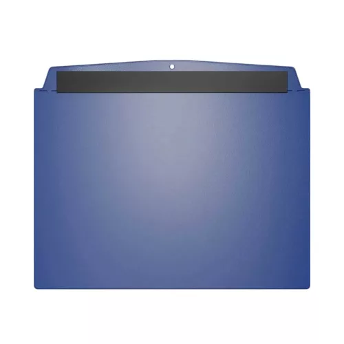 Vizuálne vrecko, A6 na šírku, s magnetickým pásikom, SIGNAL BLUE