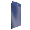 Vizuálne vrecko, A4 na výšku, s magnetickou lištou, SIGNAL BLUE