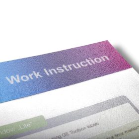   "QUICK CHANGE"  Samolepiaci držiak dokumentov DESIGN