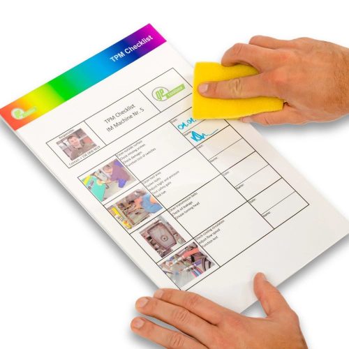 "QUICK CHANGE" Samolepiaci držiak na dokumenty, ktorý sa dá zotrieť A4 krajina CUSTOM