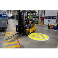 LED značenie podlahy