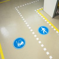 Značky na označenie podlahy